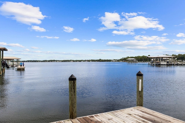 1780 Driftwood Point Rd, Santa Rosa Beach, FL 32459 - view of dock featuring a water view