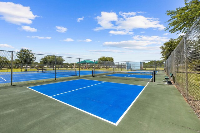 view of sport court featuring basketball court