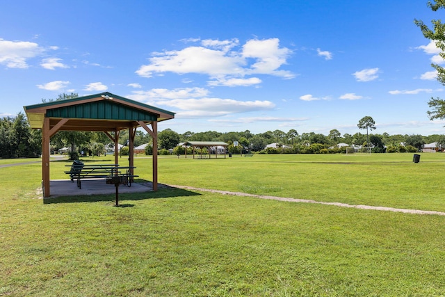 1780 Driftwood Point Rd, Santa Rosa Beach, FL 32459 - view of property's community featuring a gazebo and a lawn