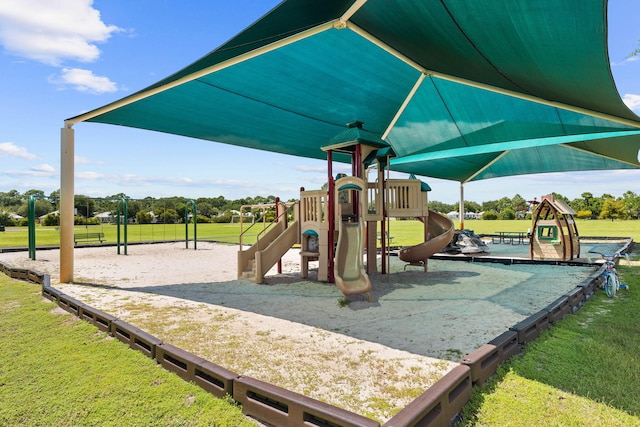 1780 Driftwood Point Rd, Santa Rosa Beach, FL 32459 - community playground with a lawn