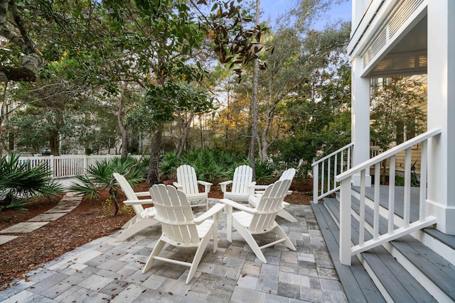 view of patio