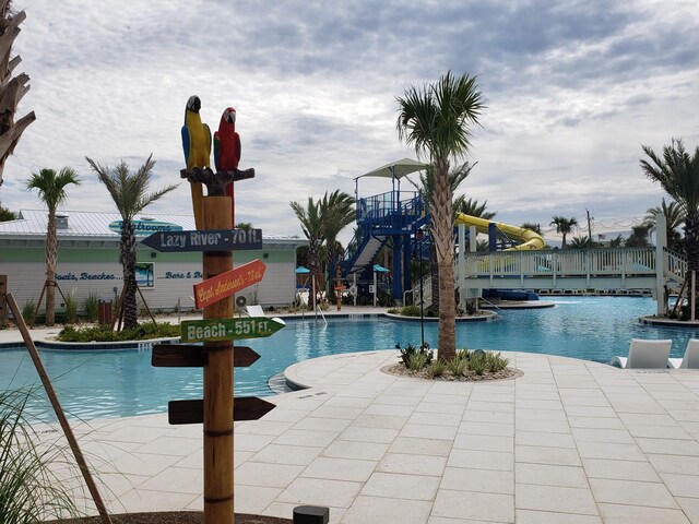 view of pool