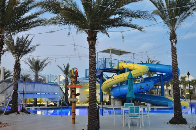 view of jungle gym