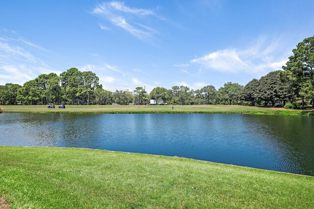 view of water feature