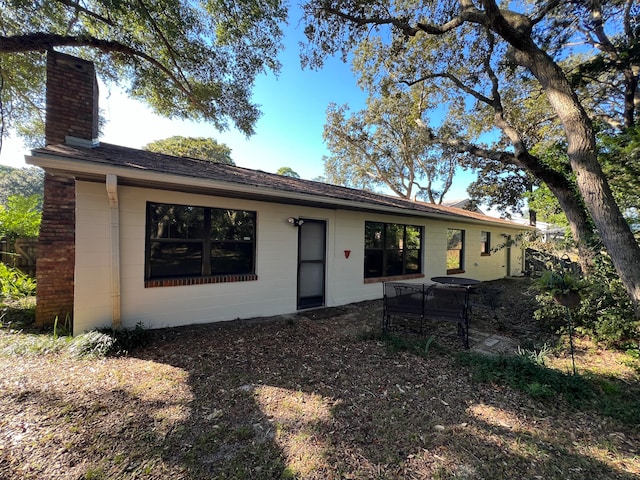 view of rear view of property