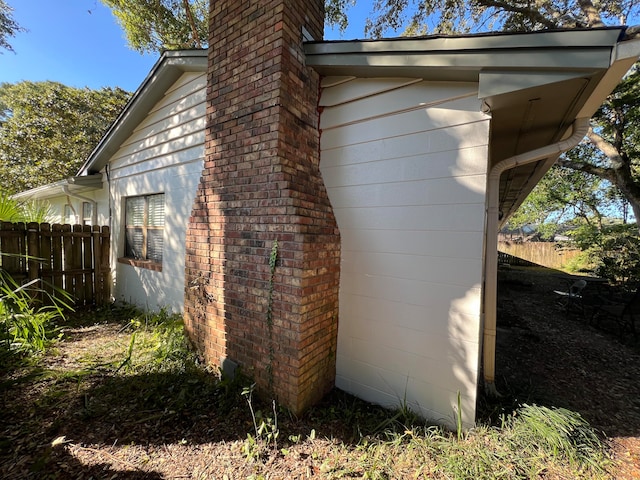 view of property exterior