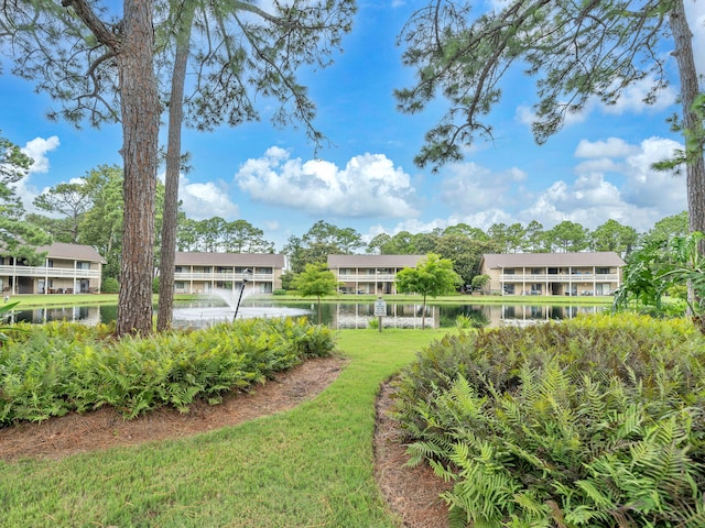 452 N Driftwood Bay Unit 96B, Miramar Beach, FL 32550 - view of yard featuring a water view