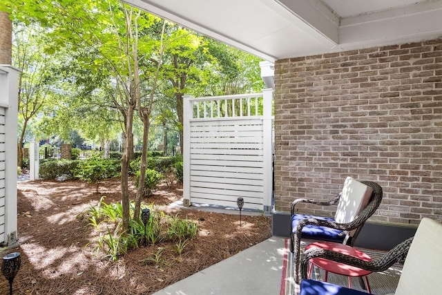 view of patio