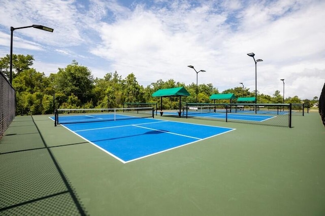 view of sport court featuring basketball court