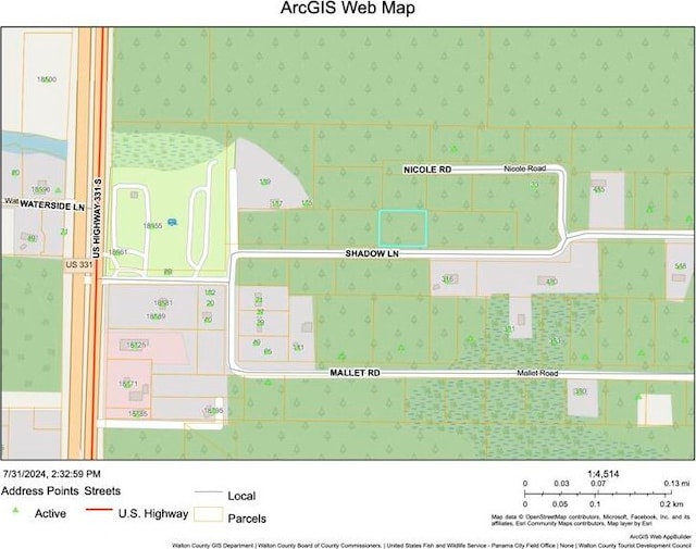 LOT11 Shadow Ln, Freeport FL, 32439 land for sale