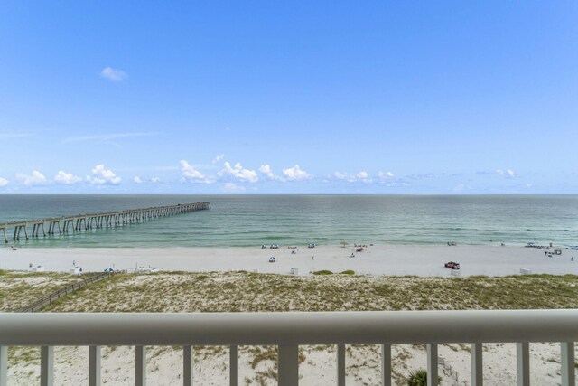 8573 Gulf Blvd Unit 703, Navarre, FL 32566 - water view featuring local beach