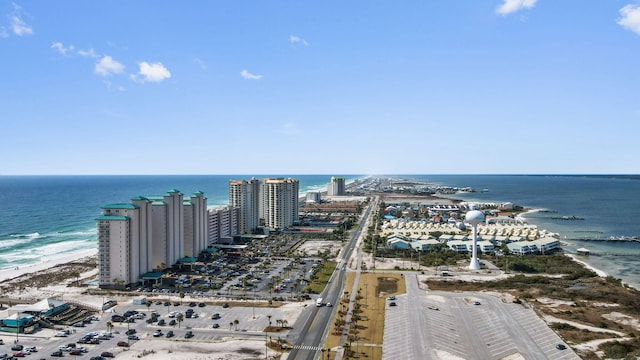 8573 Gulf Blvd Unit 703, Navarre, FL 32566 - drone / aerial view of unending shoreline