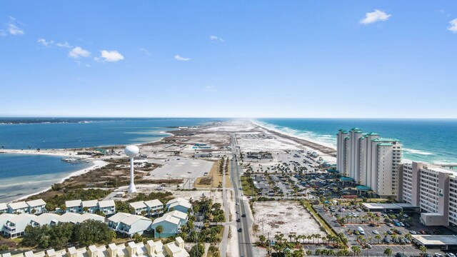 8573 Gulf Blvd Unit 703, Navarre, FL 32566 - bird's eye view of waterfront with a beach