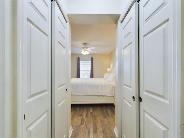 790 Santa Rosa Blvd Unit 3009, Fort Walton Beach, FL 32548 - bedroom with dark wood-type flooring and ceiling fan