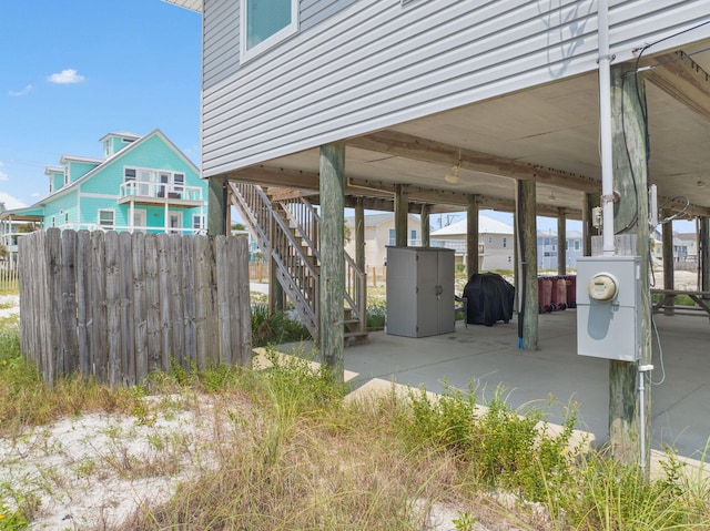 view of patio / terrace featuring grilling area