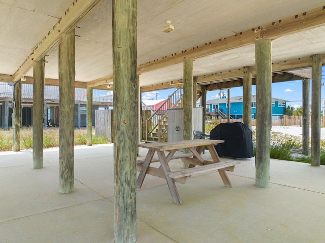 view of patio / terrace with grilling area