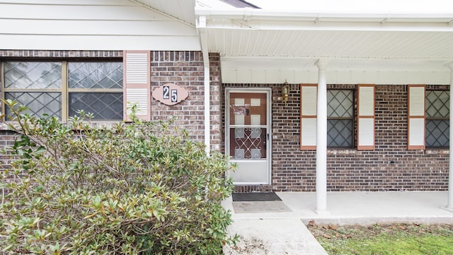 view of property entrance