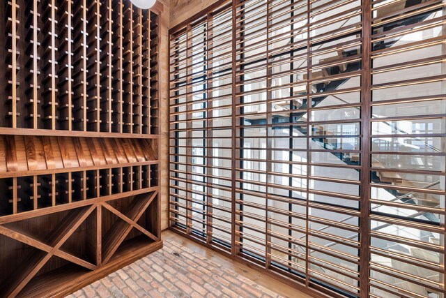 view of wine room