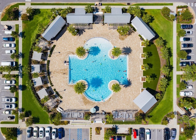 aerial view