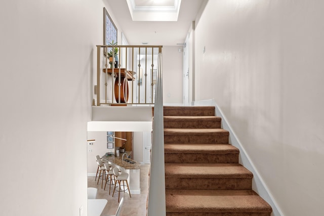 15100 Emerald Coast Pkwy Ph 2, Destin, FL 32541 - staircase with baseboards