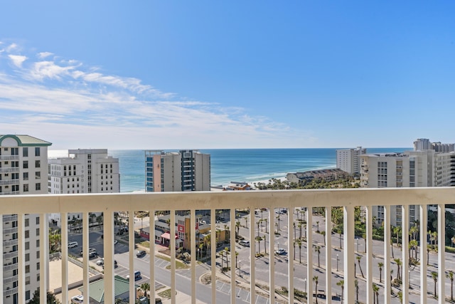 15100 Emerald Coast Pkwy Ph 2, Destin, FL 32541 - balcony with a water view and a city view