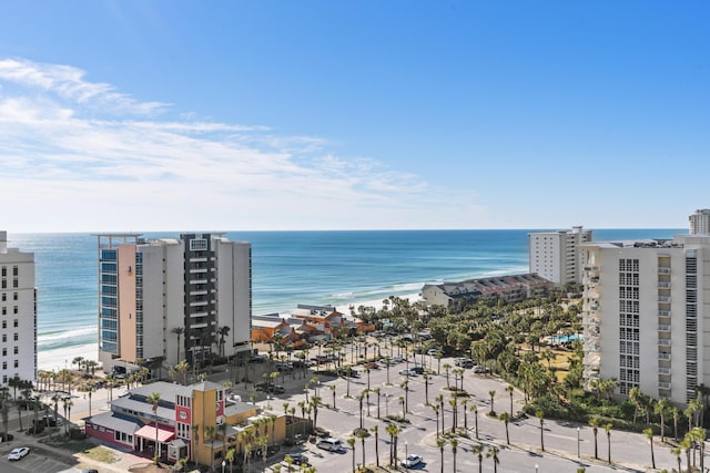 15100 Emerald Coast Pkwy Ph 2, Destin, FL 32541 - birds eye view of property with a view of city, a water view, and a view of the beach
