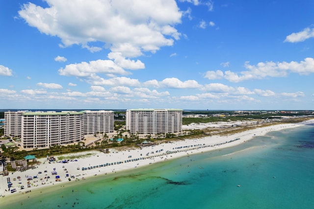 15100 Emerald Coast Pkwy Ph 2, Destin, FL 32541 - bird's eye view featuring a view of the beach and a water view