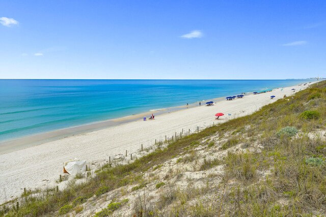 water view with a beach view