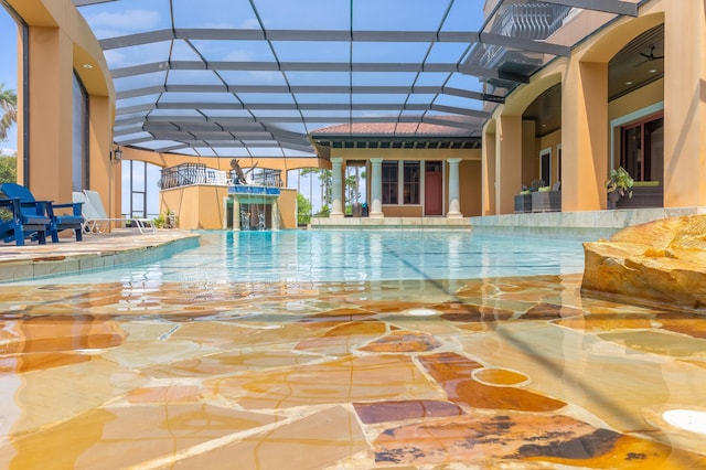 community pool featuring a patio