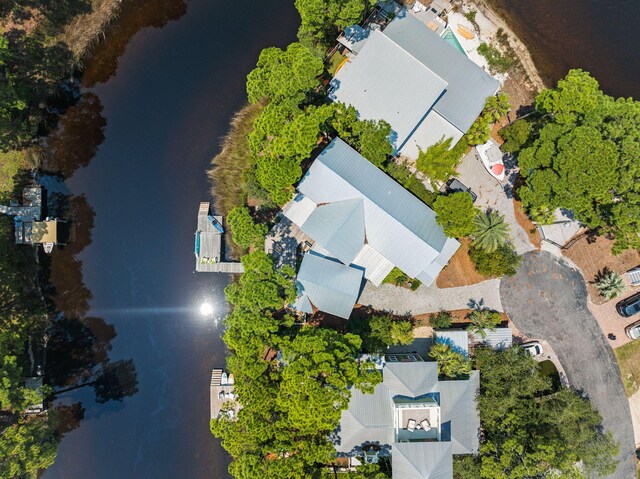 121 Shannon Dr, Santa Rosa Beach, FL 32459 - aerial view with a water view