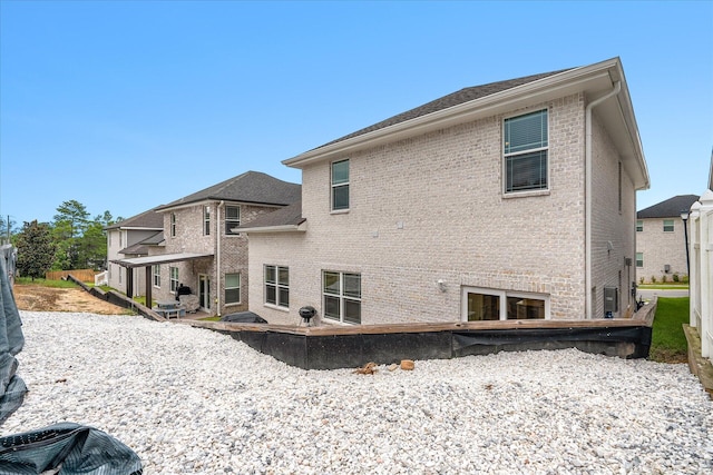 view of rear view of house