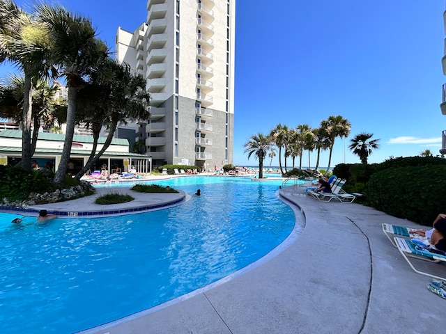 view of swimming pool