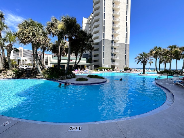 view of swimming pool