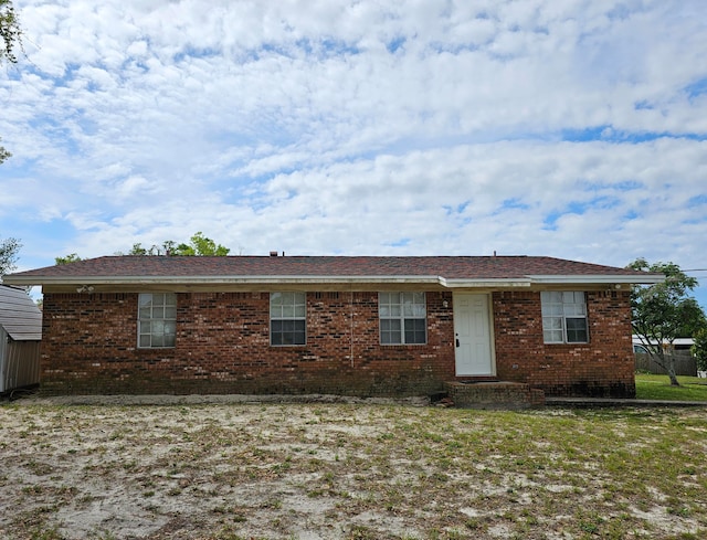 view of ranch-style house