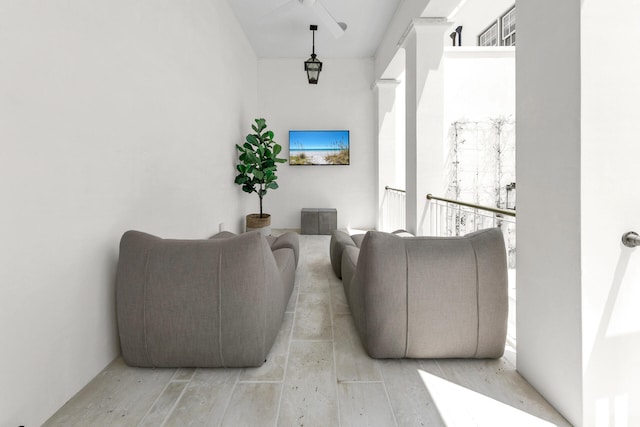 living room featuring wood finished floors