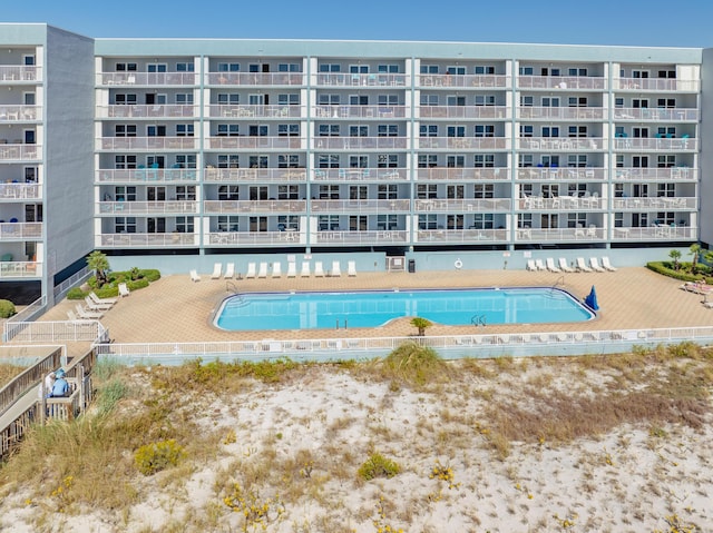 view of community pool