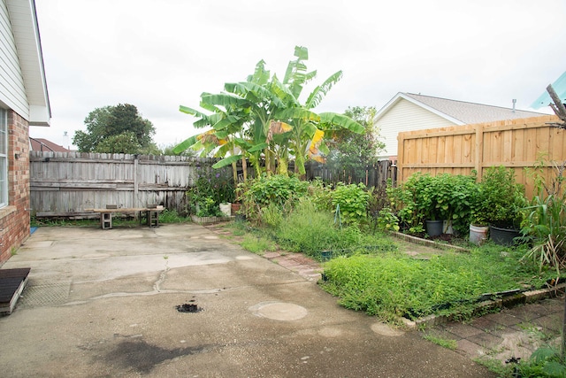 exterior space with a patio