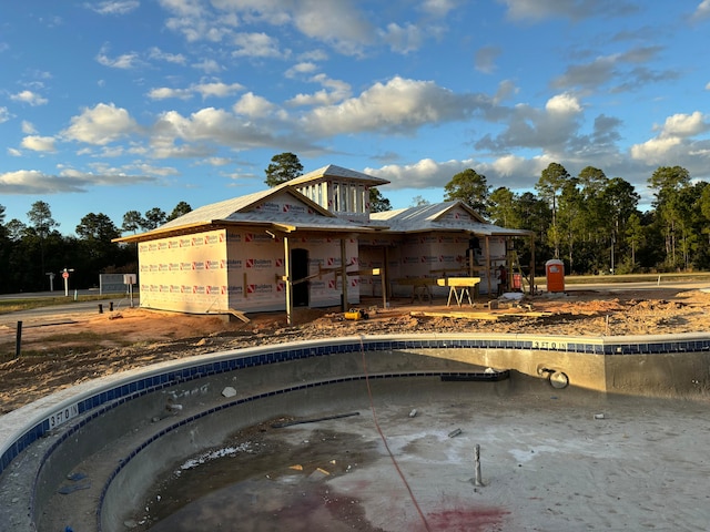 view of pool