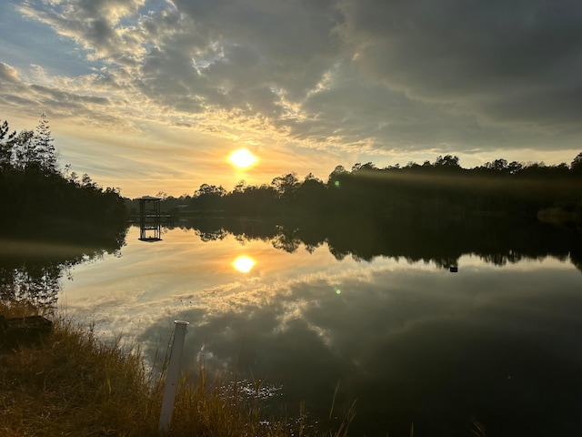 property view of water