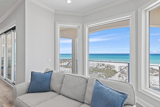3478 Scenic Highway 98, Destin, FL 32541 - interior space featuring a view of the beach and a water view