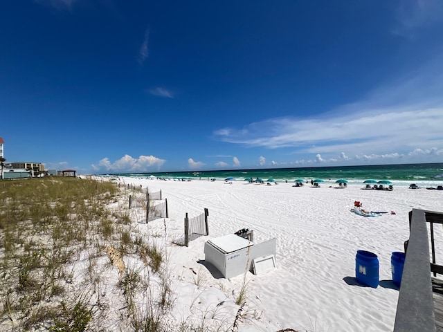 water view with a beach view