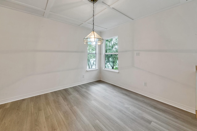 664 Woodland Bayou Dr, Santa Rosa Beach, FL 32459 - unfurnished dining area with wood finished floors and baseboards