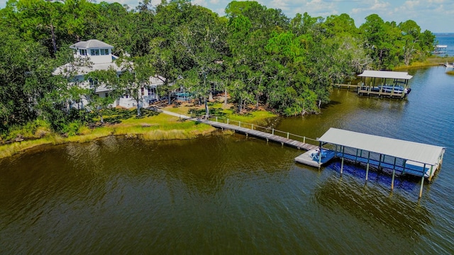 664 Woodland Bayou Dr, Santa Rosa Beach, FL 32459 - view of dock featuring a water view