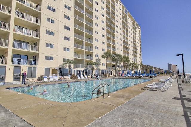 view of community pool