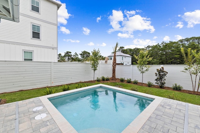 view of pool