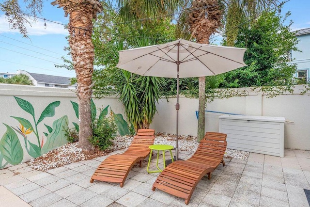 view of patio / terrace