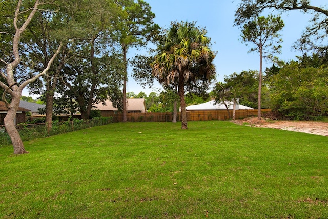 601 Third Ave, Destin, FL 32541 - view of yard with a fenced backyard