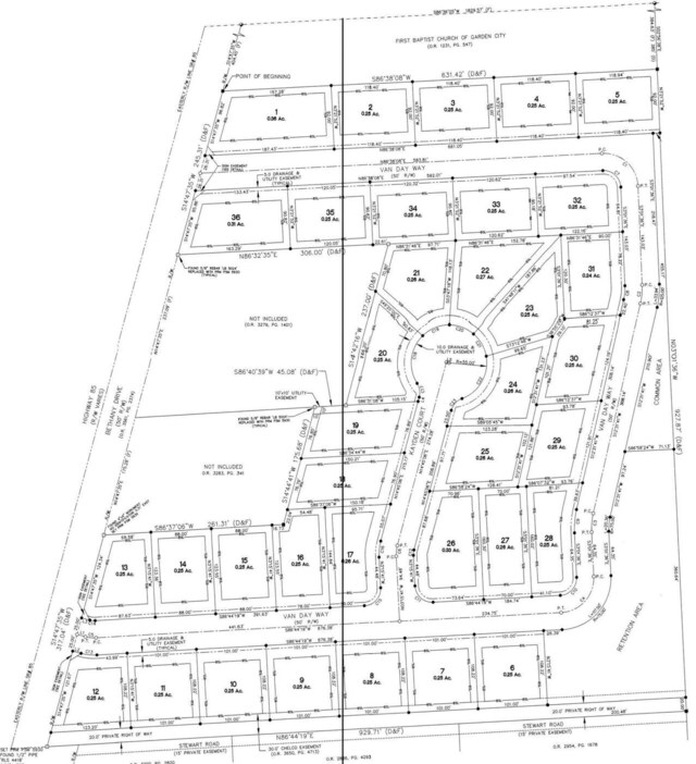 6324 Firefly Dr, Milton, FL 32583 - map showing property parcels