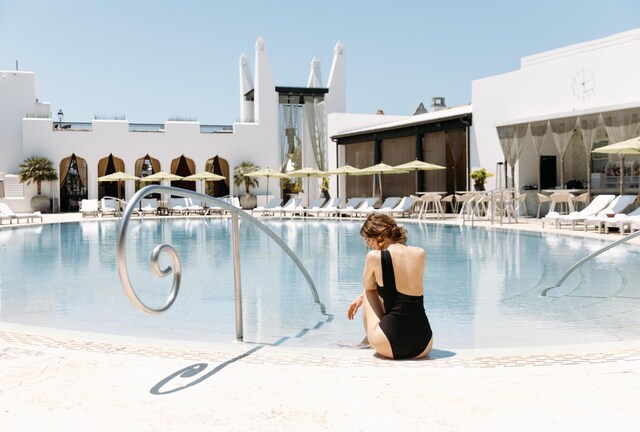 view of pool