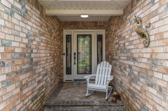 view of property entrance